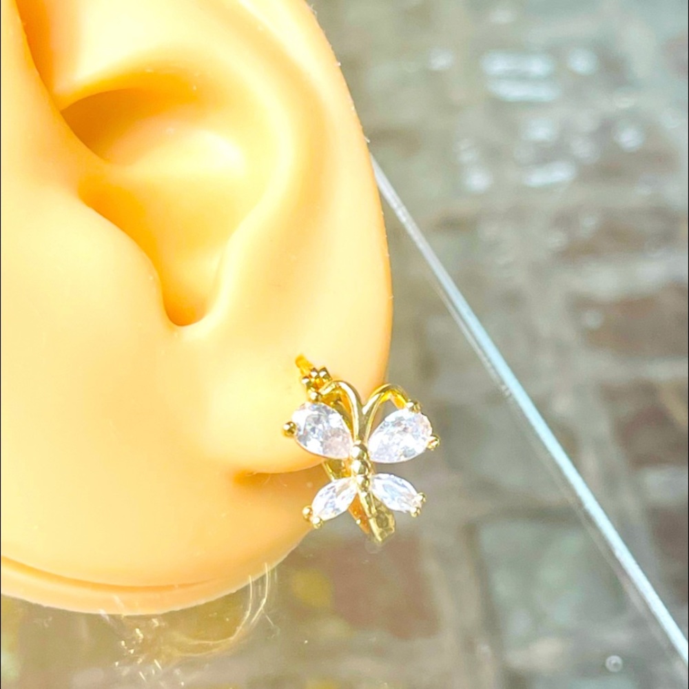 18K gold plated earrings